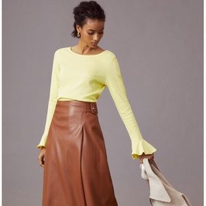 Anthropologie Maeve flouncy top